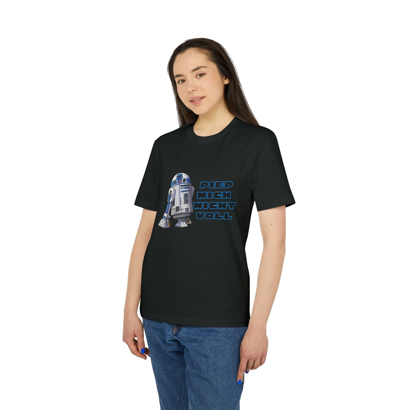 Unisex R2-D2 Graphic T-Shirt - "Piep mich nicht voll"