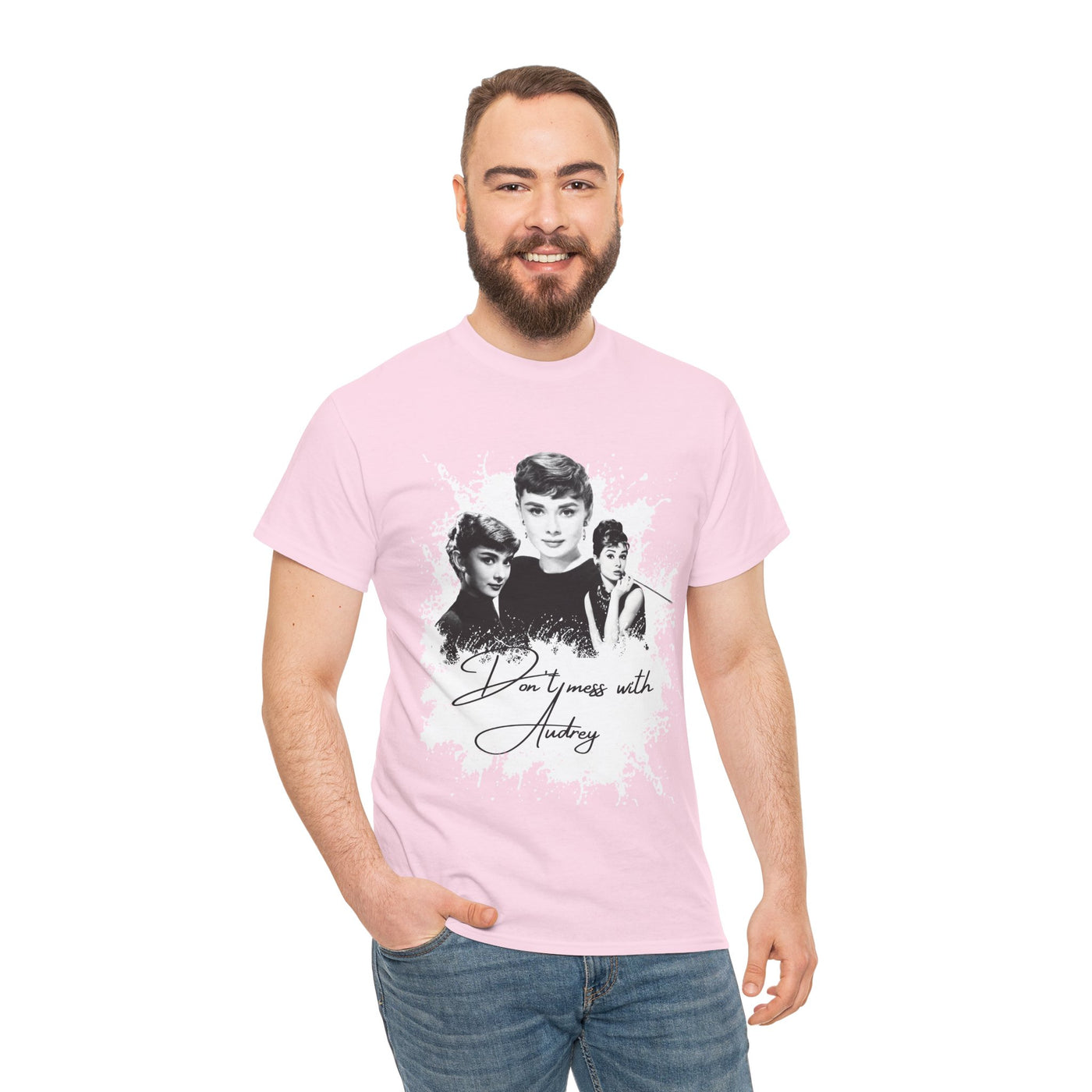Don't mess with Audrey - Audrey Hepburn T Shirt