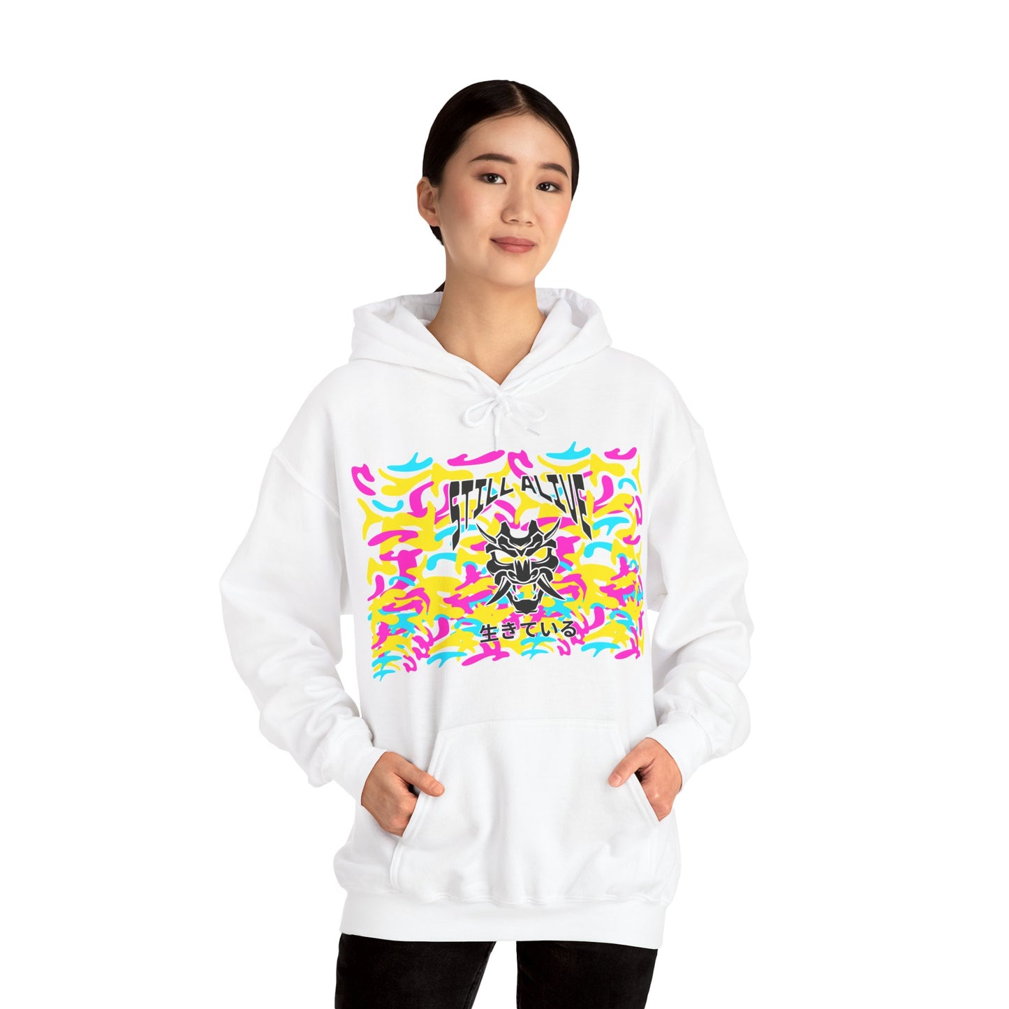 Samurai Still alive Sweatshirt - mit Japanischer Schrift