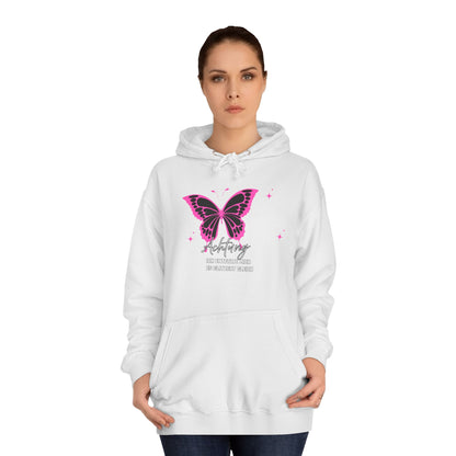 Hoodie Achtung ich entfalte mich - es glitzert gleich