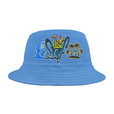 Tropical Surf Bucket Hat Fishing Hat - Beach Vibes, Perfect for Summer Adventures