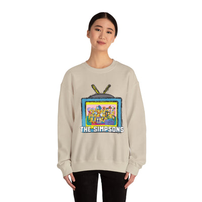 The Simpsons Unisex Heavy Cotton Sweatshirt