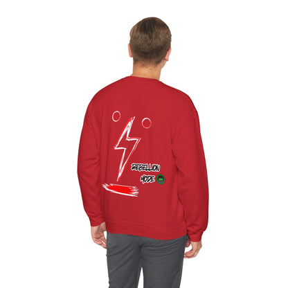 Rebellion Mode on Sweatshirt unisex