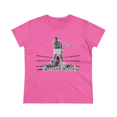 Women's nothing impossible Muhammad Ali