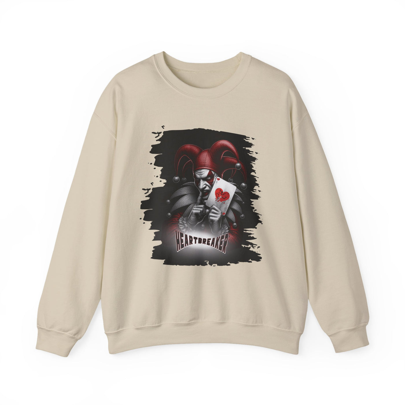 Sweatshirt with Horror Joker