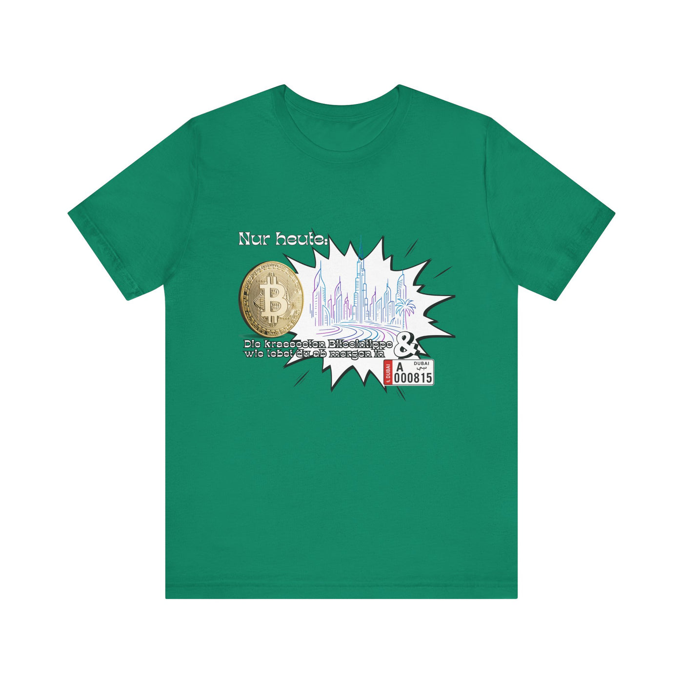 Bitcoins Dubai - Rosarote Welt - lass dich nicht verarschen T - Shirt