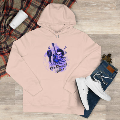 Rock 'n' Roll King Hooded Sweatshirt - 'The King Still Alive' Graphic