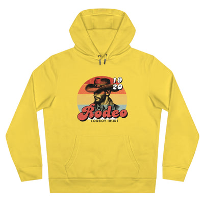Retro Rodeo King Sweatshirt, Cowboy Hoodie, Western Apparel, Gift for Ranchers, Rodeo Fans, Cozy Hoodie for Men