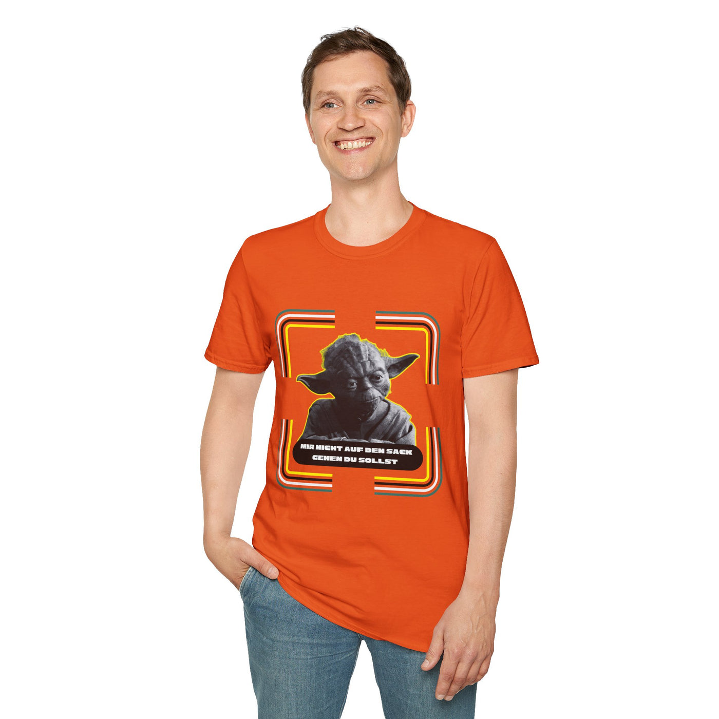 Yoda-Inspired Unisex T-Shirt - 'MIR NICHT AUF DEN... GEHEN DU SOLLST'