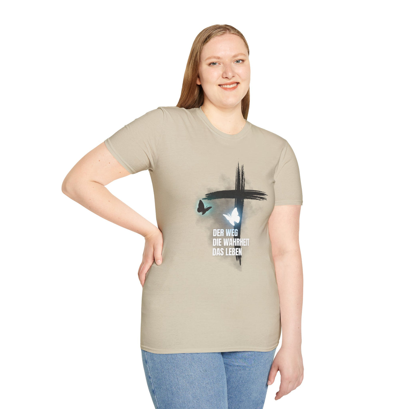 Faith-Inspired Unisex Softstyle T-Shirt – Spiritual, Jesus, Christian,