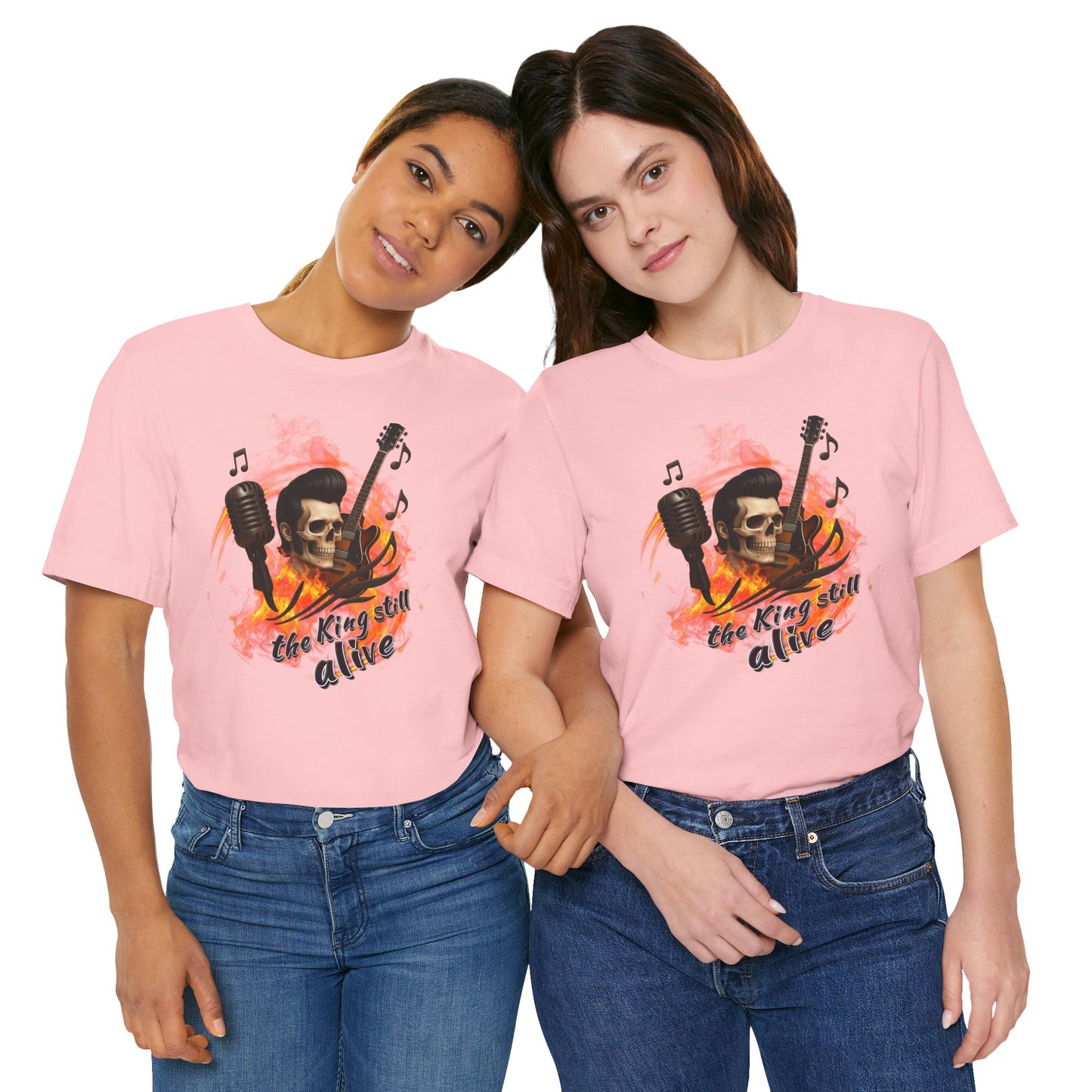 Music Vibes Unisex Jersey Tee - 'The King Still Alive' Graphic T-Shirt