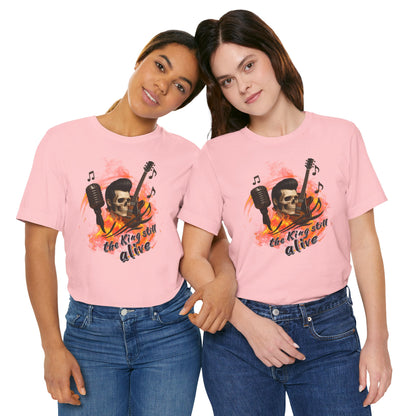 Music Vibes Unisex Jersey Tee - 'The King Still Alive' Graphic T-Shirt