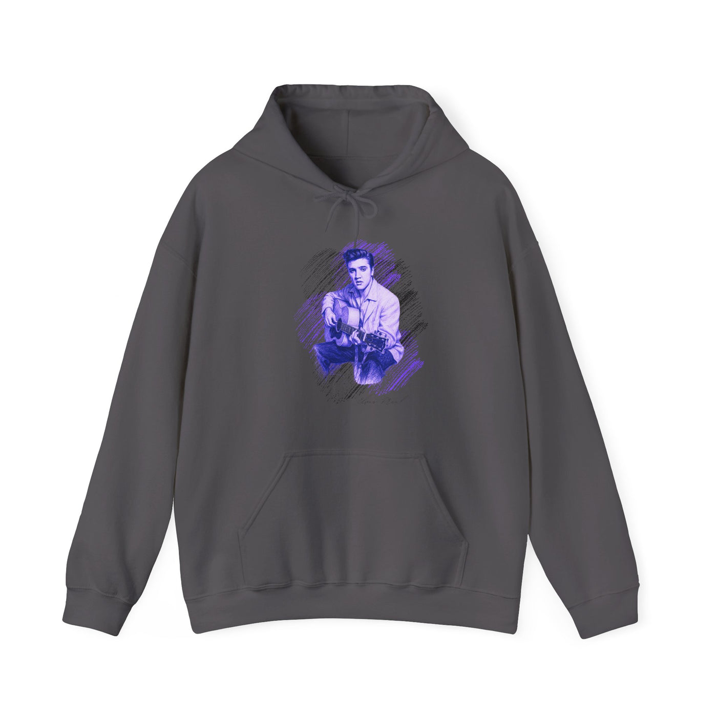 Elvis Presley Vintage-Inspired Unisex Hooded Sweatshirt