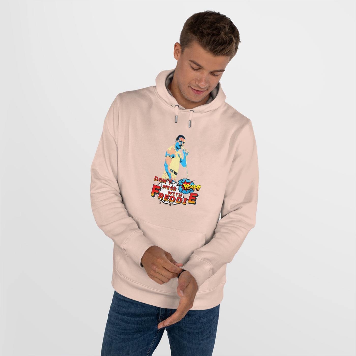 Hoodie - Retro Freddie Queen Design