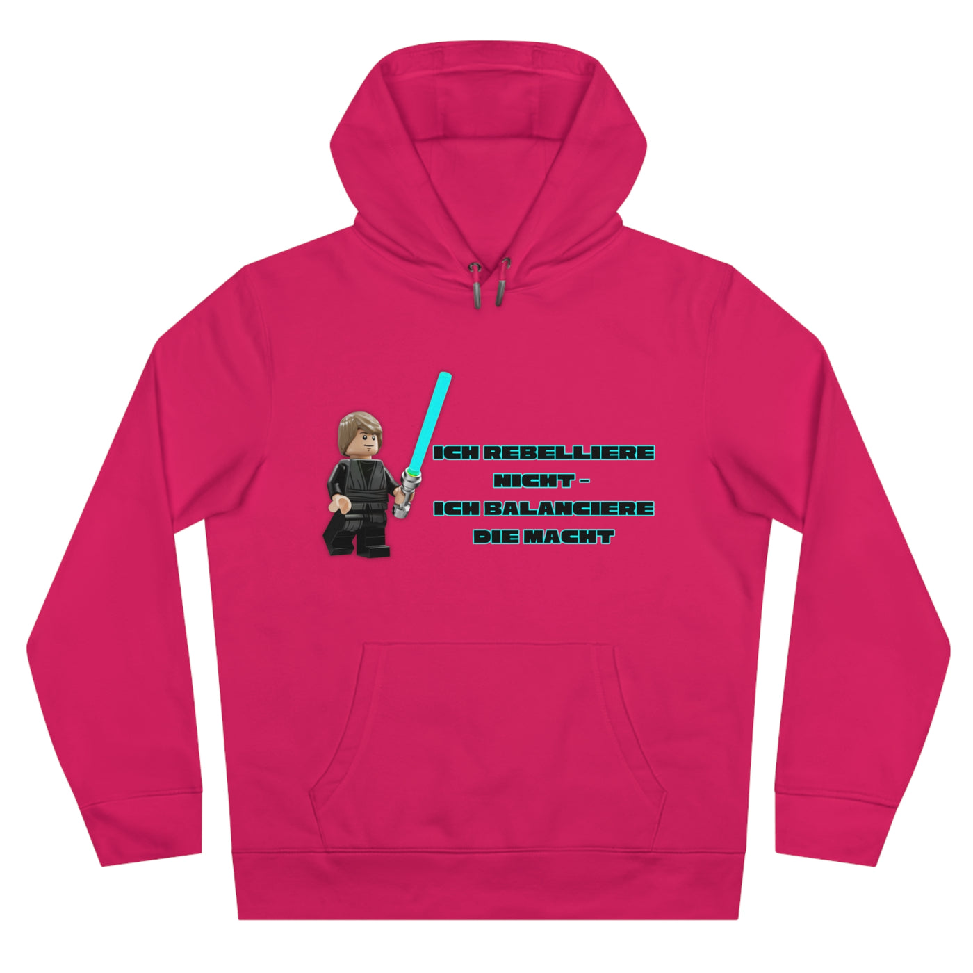 Star Wars Inspired King Hooded Sweatshirt - "I do not rebel - I balance the Force"
