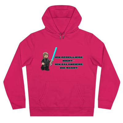 Star Wars Inspired King Hooded Sweatshirt - "I do not rebel - I balance the Force"