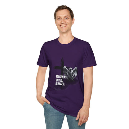 Blessed Faith Unisex Softstyle T-Shirt  Jesus