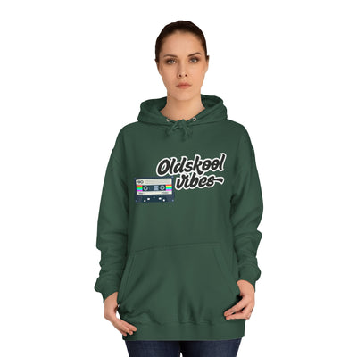 Oldskool Vibes- Hooded Sweatshirt - 'Oldskool' Graphic