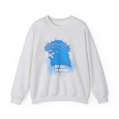 Sweatshirt Jesus "Der Weg - Die Wahrheit - Das Leben"
