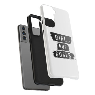 Handyhülle  Phone Case - "Girl Got Goals" - Stylish Protection for Ambitious Women