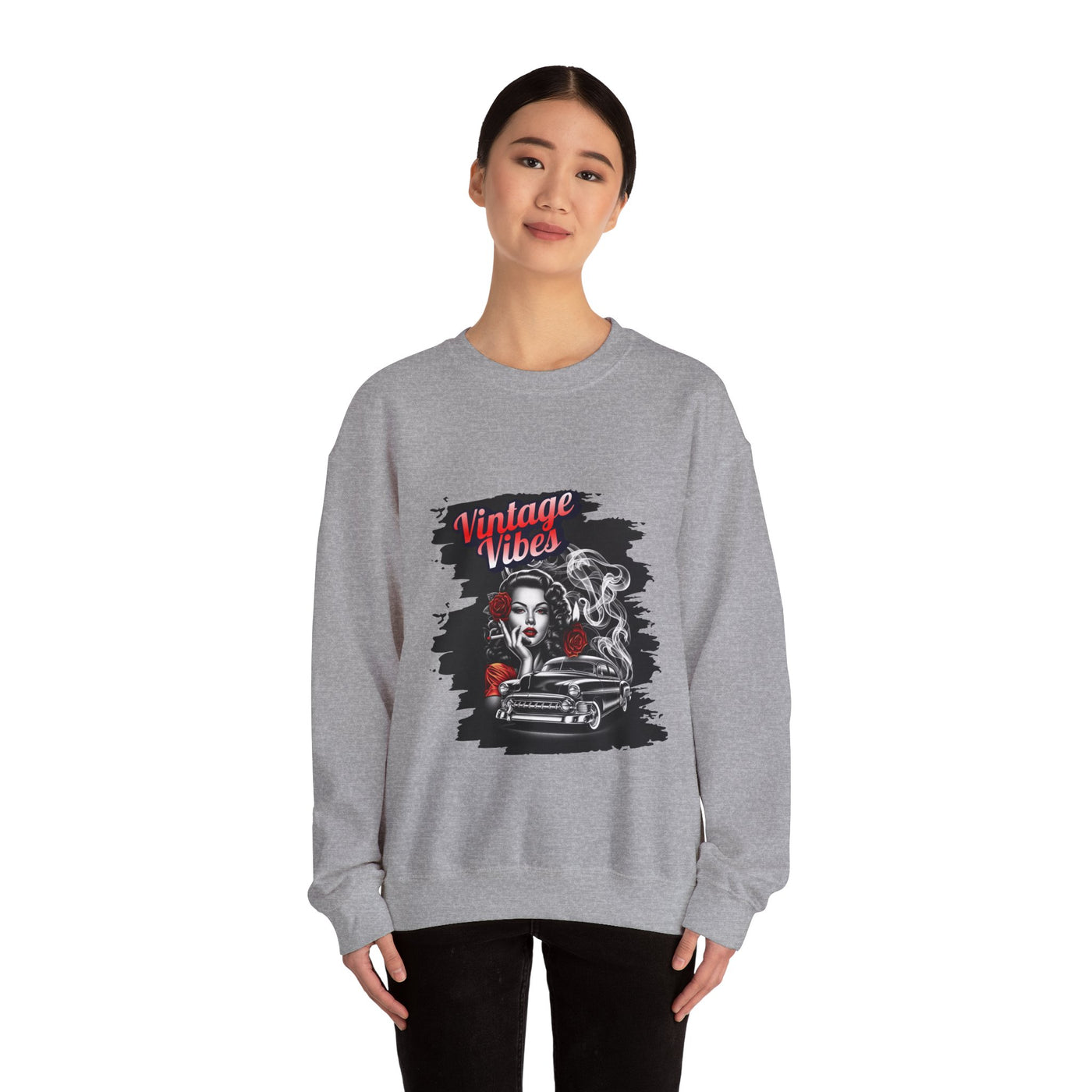 Vintage Vibes Unisex Sweatshirt, Retro