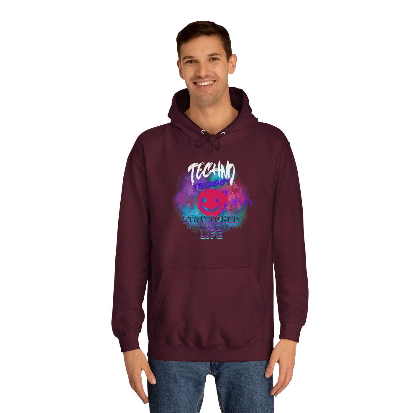 Techno Vibes - Hoodie -  Sweatshirt