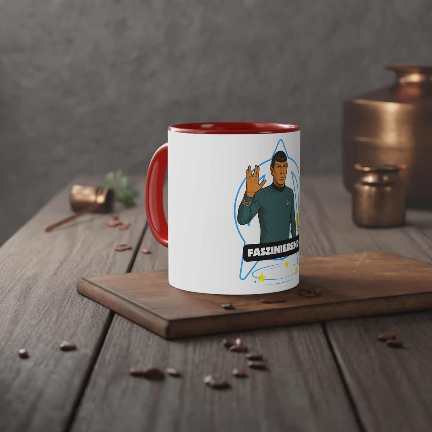 Tasse Star-Themed Ceramic Mug for Sci-Fi Fans,