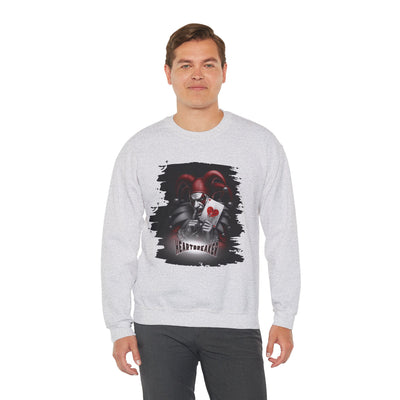 Sweatshirt with Horror Joker