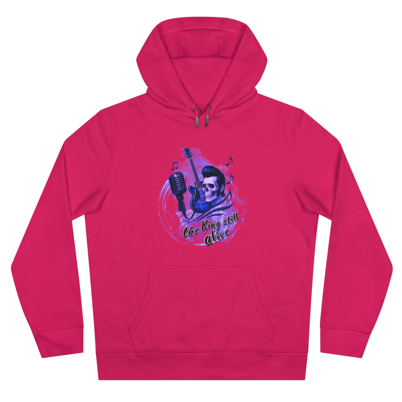 Rock 'n' Roll King Hooded Sweatshirt - 'The King Still Alive' Graphic