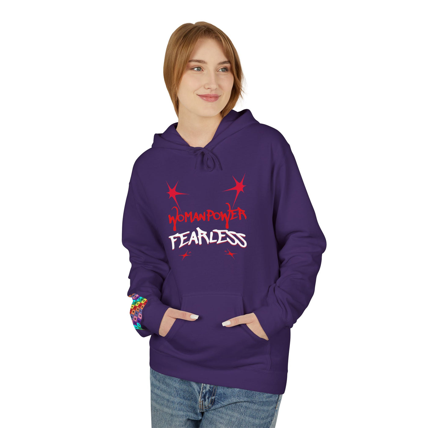 Empowering Women Fearless Fleece Hoodie