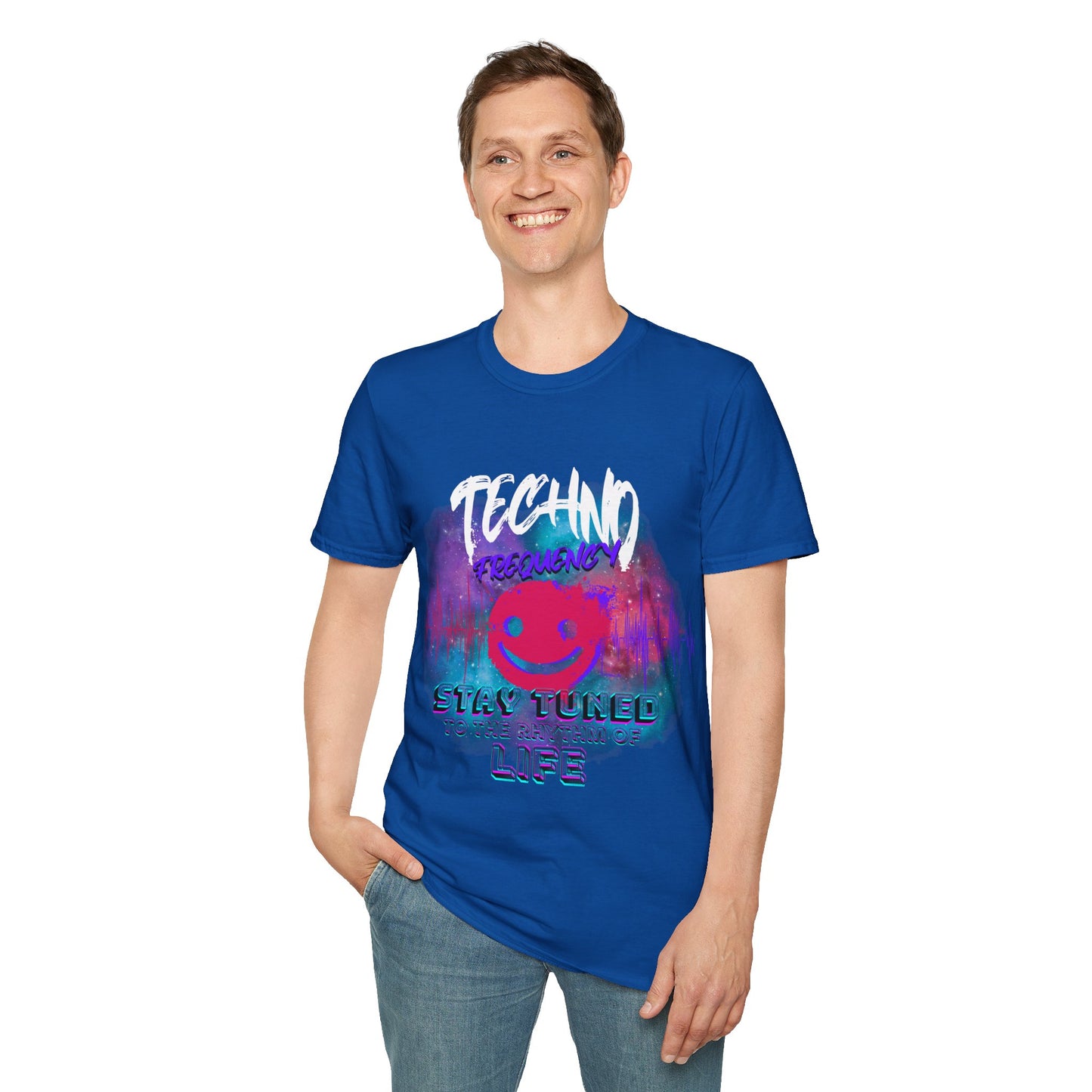 Techno Vibe Unisex T-Shirt | Stay Tuned to the Rhythum of Life