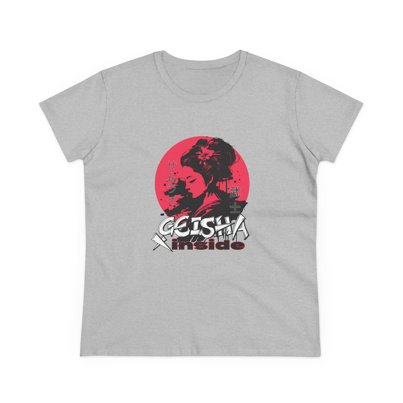 "Geisha Inside"Fleece Shirt, Cozy