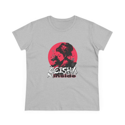 "Geisha Inside"Fleece Shirt, Cozy