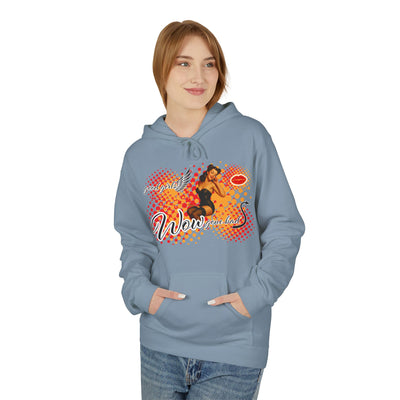 Pin up Girl Vintage Hoodie - WOW