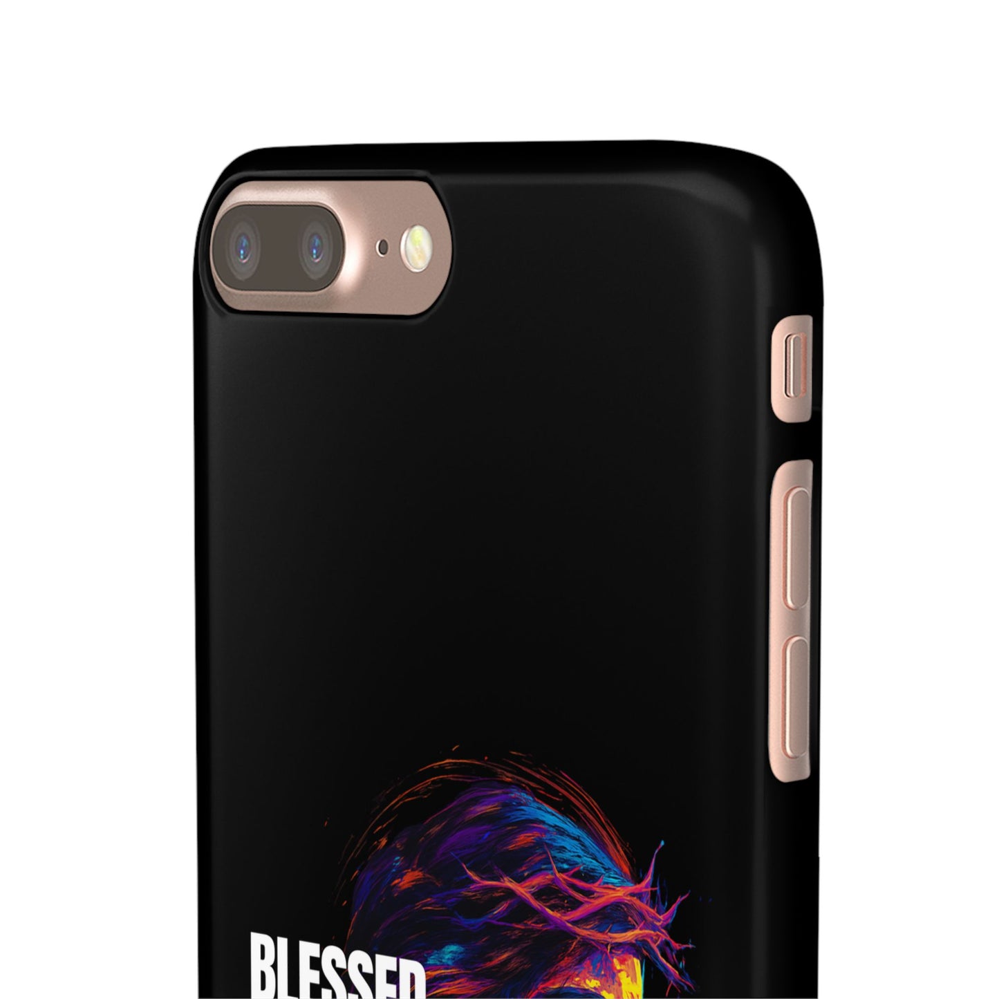 Blessed Saved Loved -  Snap Case Handyhülle - Jesus