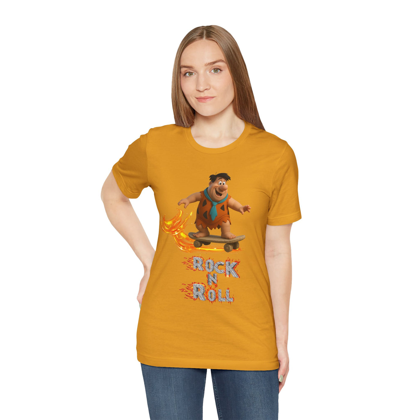 Rock 'n' Roll Graphic Unisex Familie Feuerstein - Flintstones