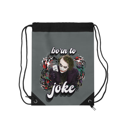 born to joke - Joker -  Drawstring Bag - Turnbeutel, Hängetasche, Kordeltragetasche