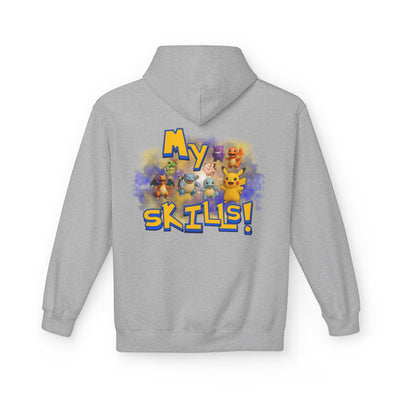 Pokemon Skills Hoodie, Unisex Pokemon Sweatshirt, Cute Hoodie