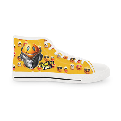 Top sneakers with emoji design #unzippedsmile