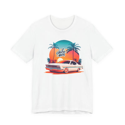 Chill Out Retro Car Tee - Unisex Jersey Short Sleeve Shirt