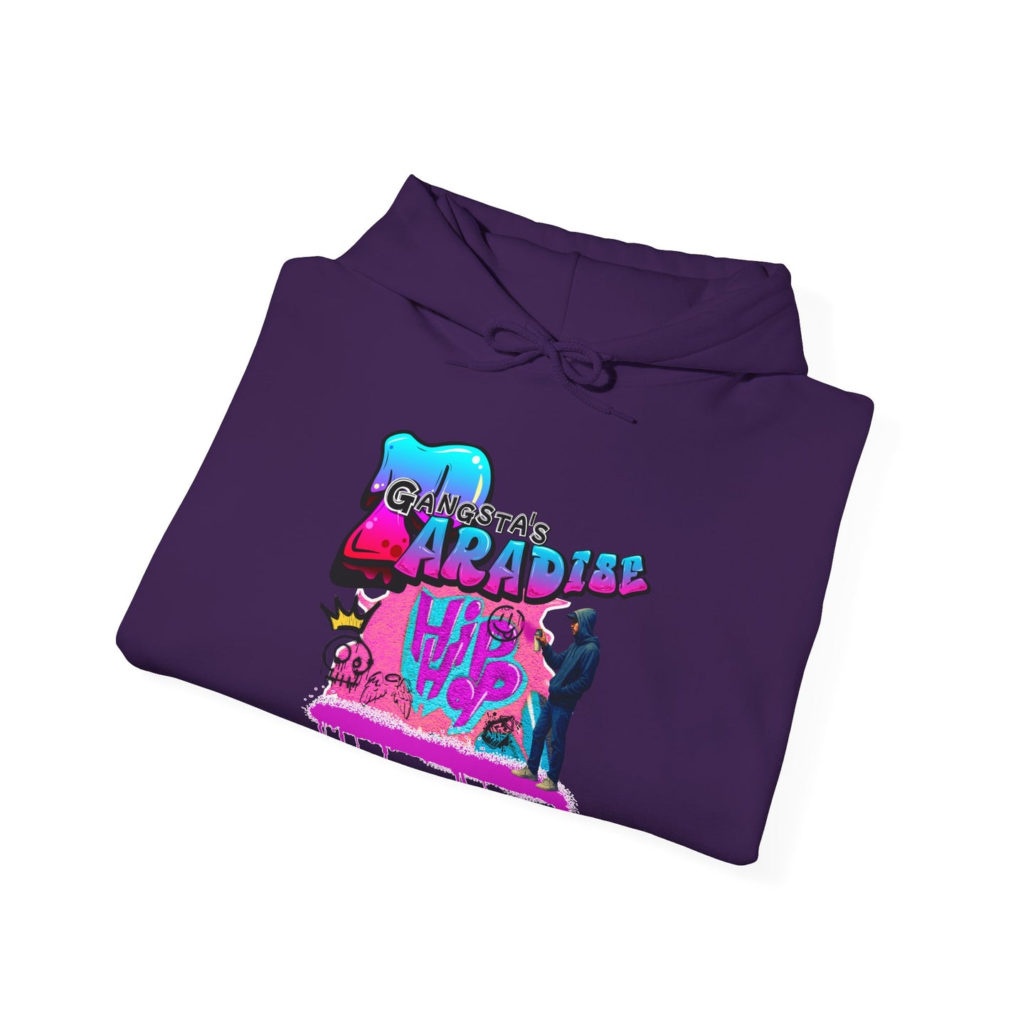 Hoodie Hip Hop Graffiti Design