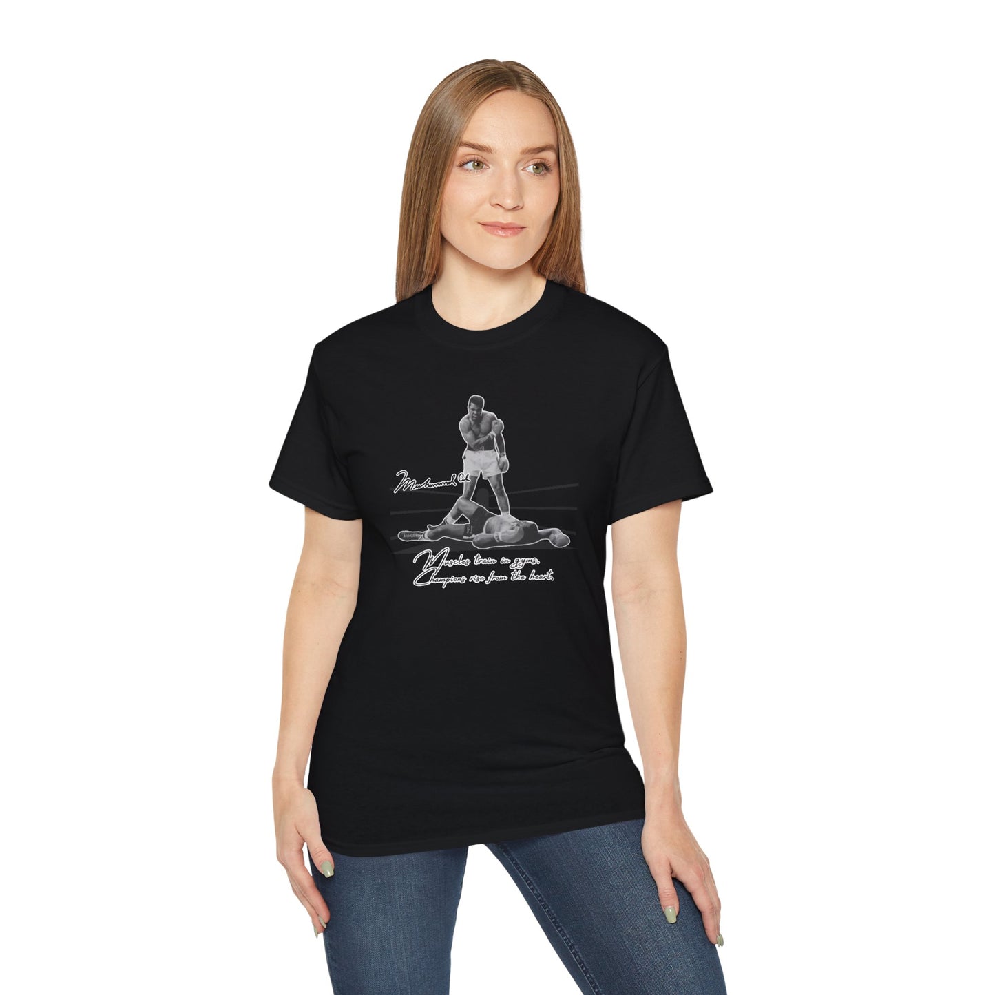 Inspirational Muhammad Ali Quote Tee - Unisex Ultra Cotton Shirt