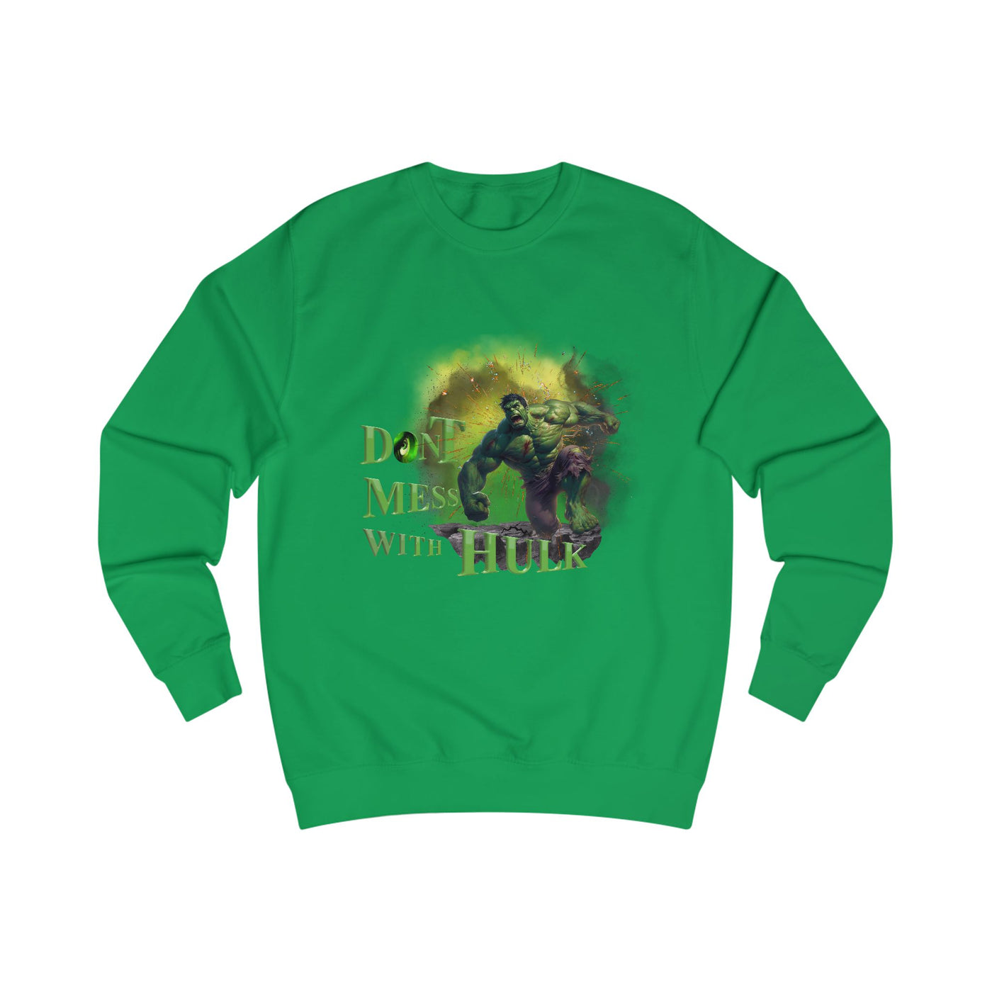 Hulk-Inspired Unisex Sweatshirt, Don’t Mess With Hulk Sweatshirt, Comic Book Sweatshirt, Gift for Marvel Fans, Geek Apparel, Movie [...]