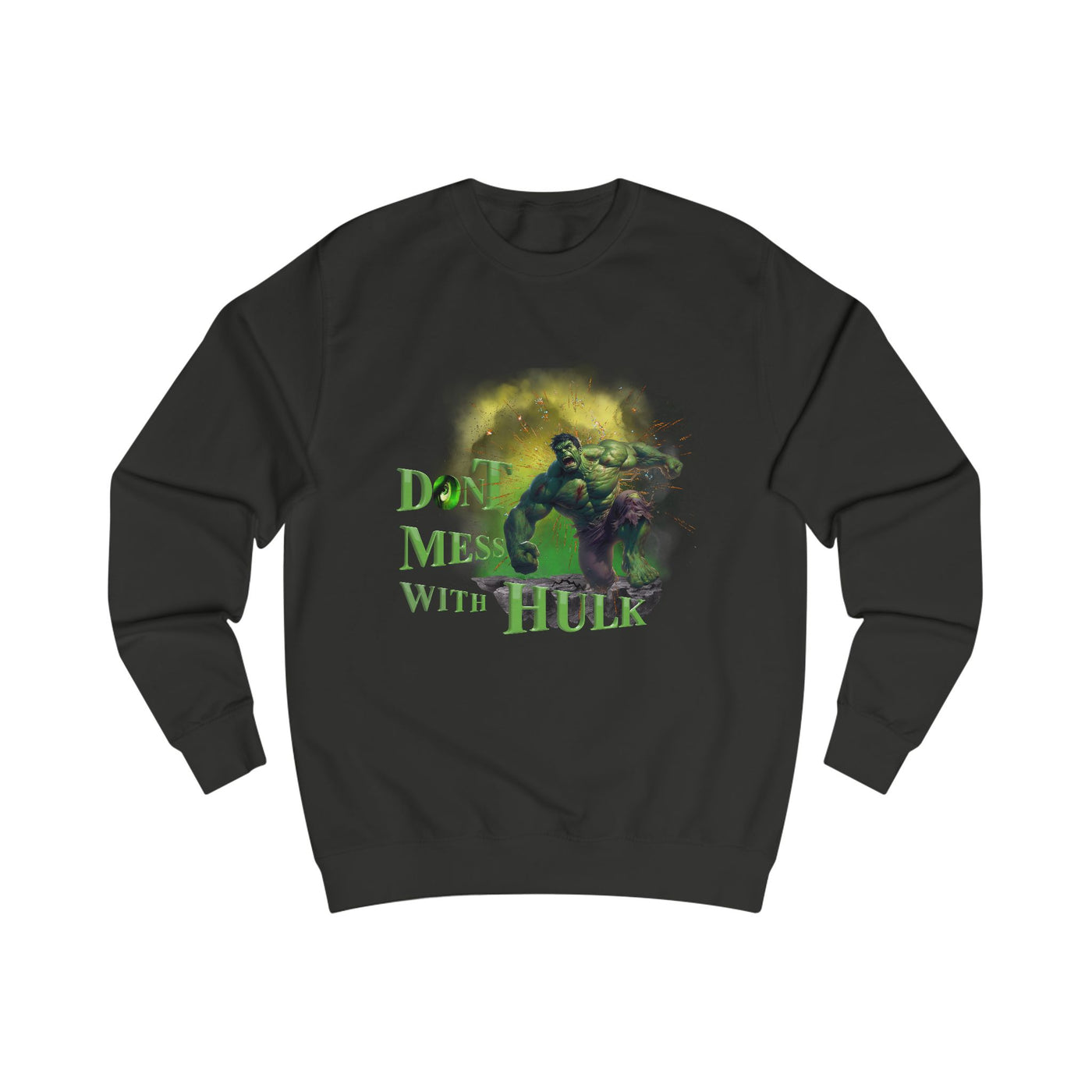 Hulk-Inspired Unisex Sweatshirt, Don’t Mess With Hulk Sweatshirt, Comic Book Sweatshirt, Gift for Marvel Fans, Geek Apparel, Movie [...]