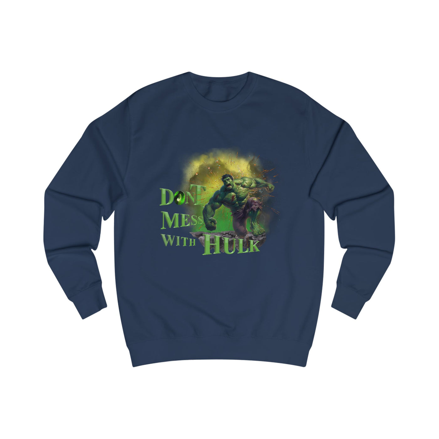 Hulk-Inspired Unisex Sweatshirt, Don’t Mess With Hulk Sweatshirt, Comic Book Sweatshirt, Gift for Marvel Fans, Geek Apparel, Movie [...]