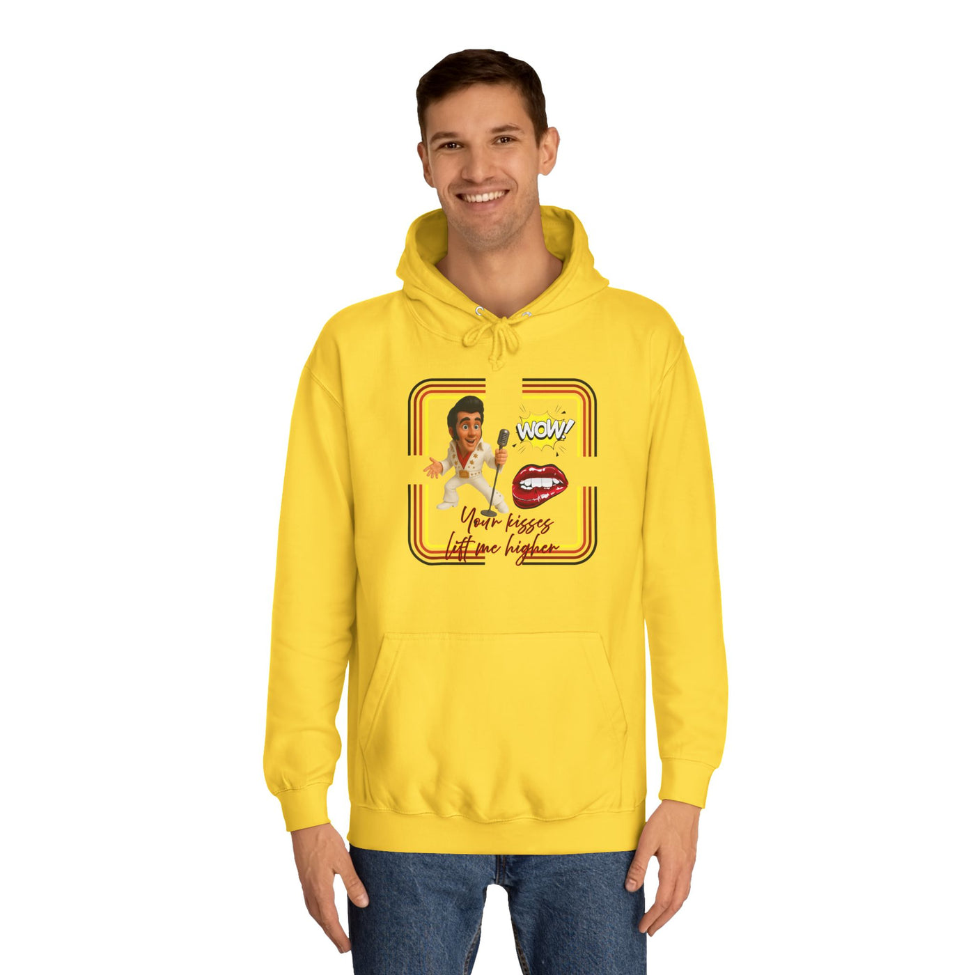 Your Kisses lift me higher hoodie
