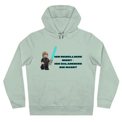 Star Wars Inspired King Hooded Sweatshirt - "I do not rebel - I balance the Force"
