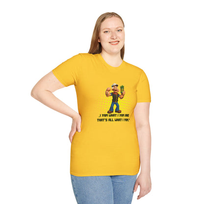 Retro Popeye Unisex Softstyle T-Shirt
