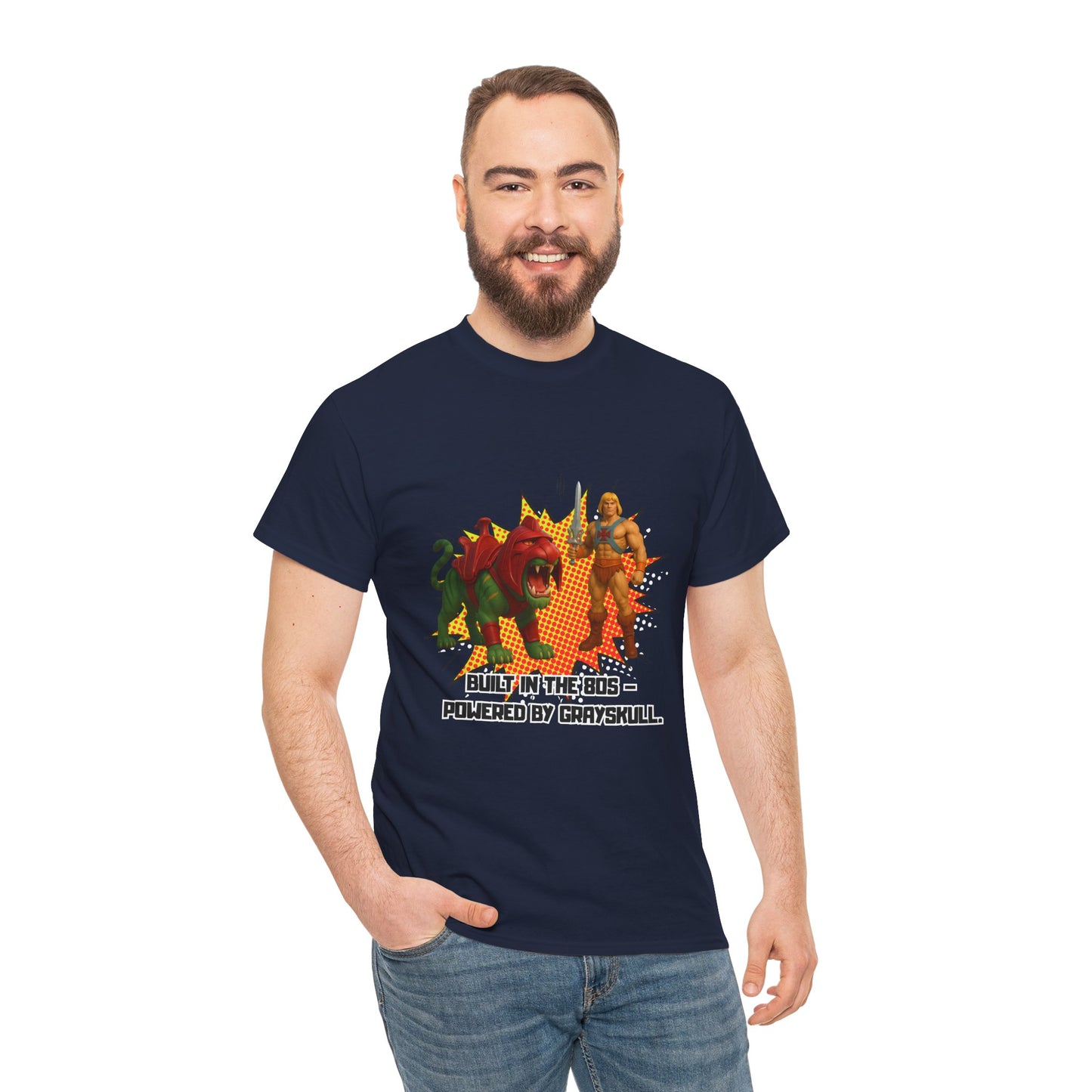 He-Man Unisex Vintage Master of the Universe Retro T-Shirt