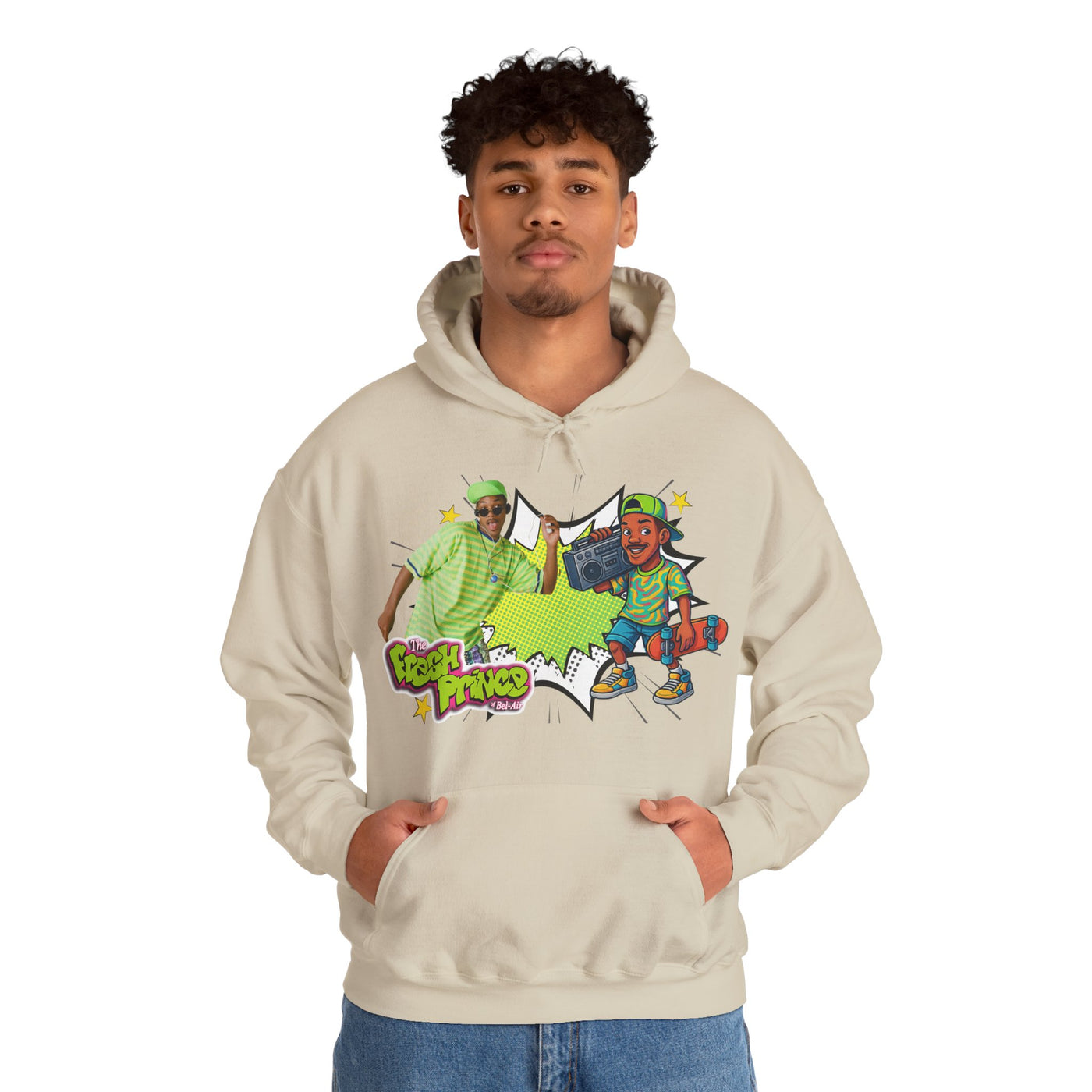 Retro Prince from Bel Air Hip-Hop Inspired Hoodie